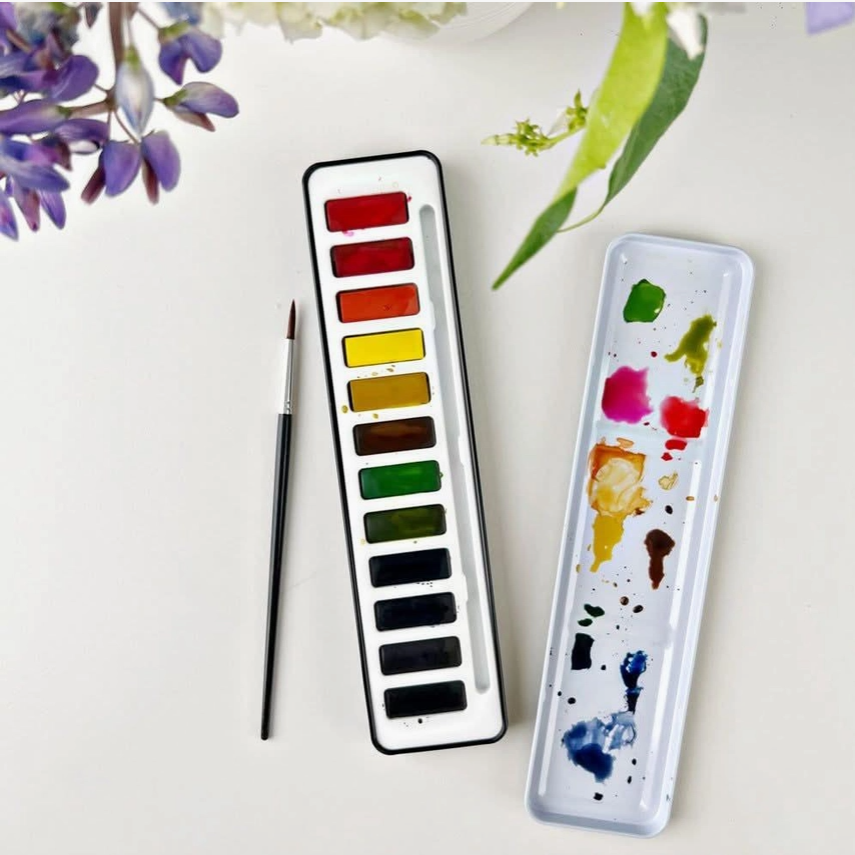 Emily Lex watercolor paint set 12 coloUrs