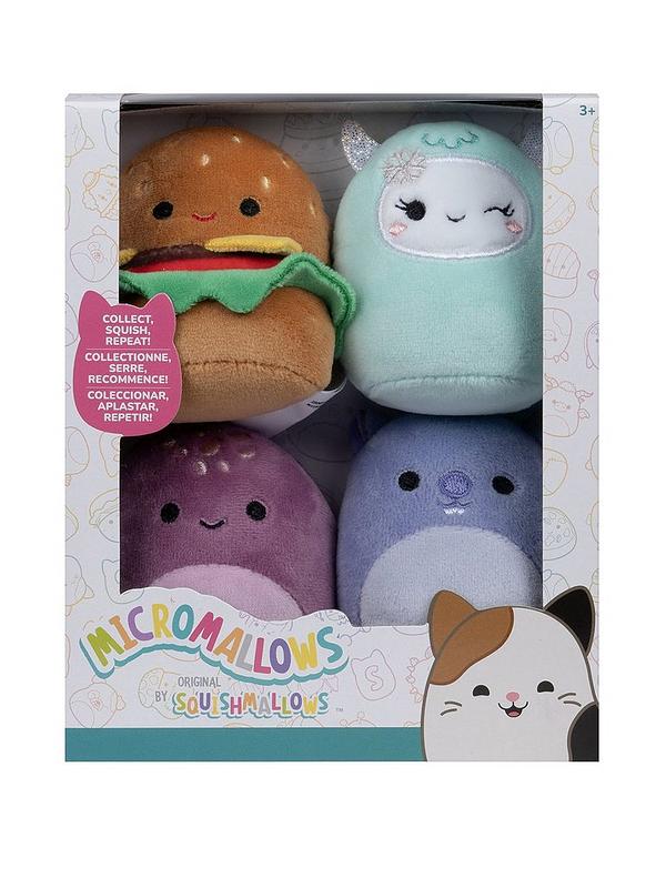 Micromallows 4-Pack Tudor, Yollie, Javari, Carl
