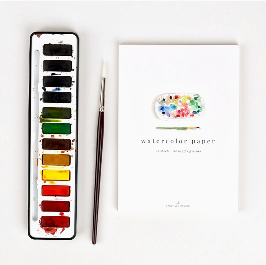 EMILY LEX STUDIO - WATERCOLOUR PAPER - 5X7