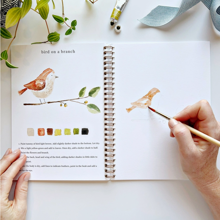EMILY LEX STUDIO - WATERCOLOUR WORKBOOK - ANIMALS