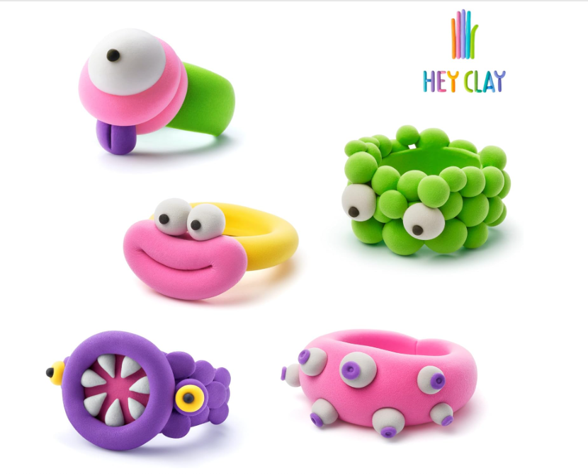 Hey Clay Bijou Sweet Rings