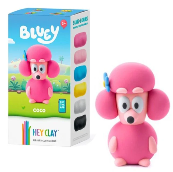 Hey Clay Coco single character (5 cans)