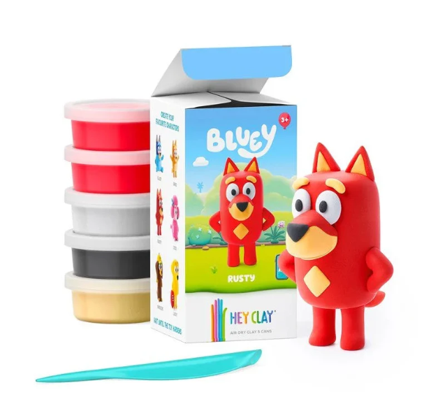 Hey Clay Rusty single character (5 cans)