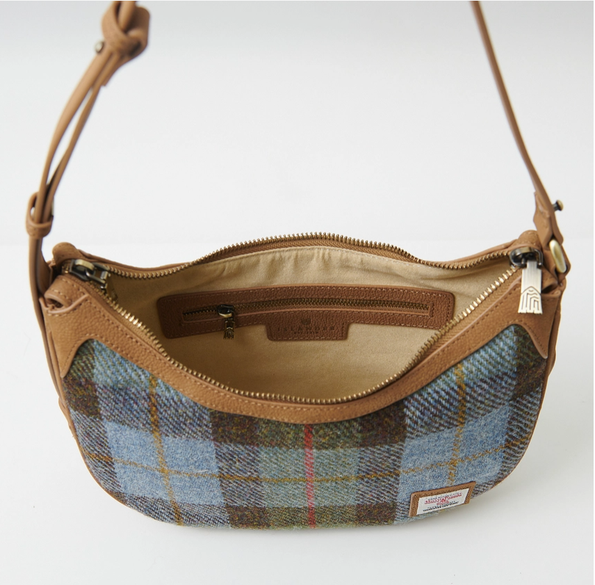 Islander UK The Ellon | Chestnut-Blue Tartan
