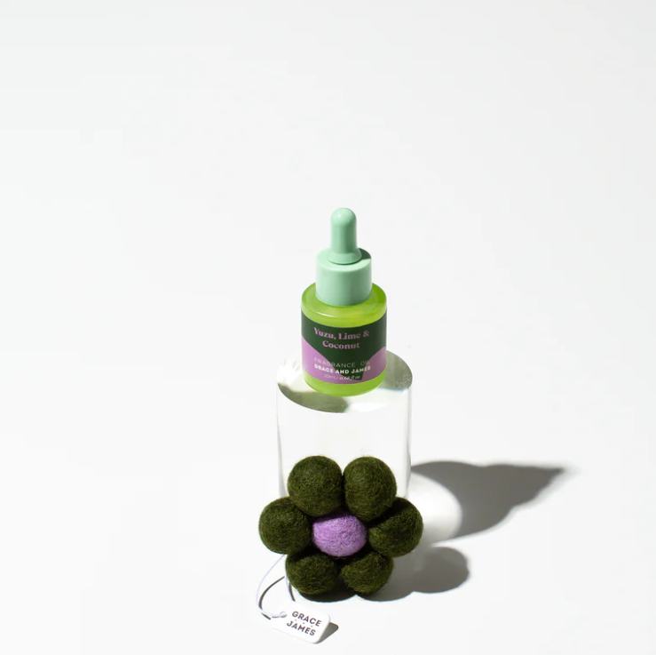 Bloom - Yuzu, Lime & Coconut Felt Air Freshener