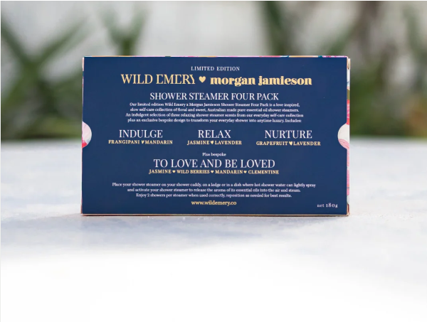 Wild Emery Morgan Jamison - To Love and be Loved Shower Steamer Pack