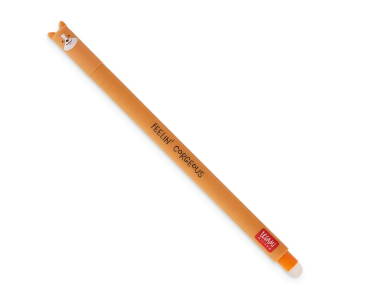LEGAMI ERASABLE GEL PEN-CORGI-BLACK INK