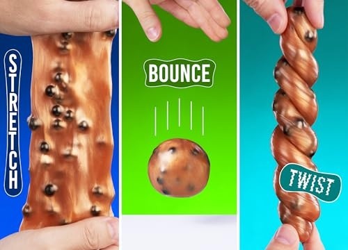 Crazy Aarons 4 Brown Sugar Boba Thinking Putty 90 Grams - Never Dries Out - Sensory Play Putty - Creative Toy for Kids and Adults - Crazy Aarons Thin