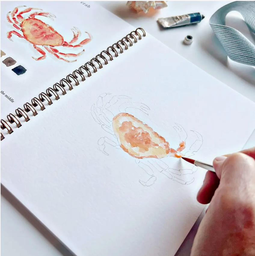 Emily Lex Studio Seaside Watercolour Workbook