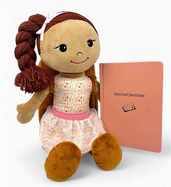 DIARY DOLL JOURNAL JASMINE - DOLL & JOURNAL