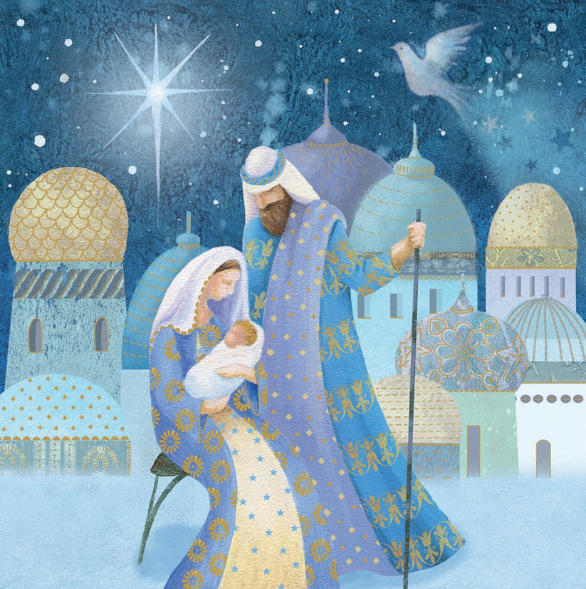 OVARIAN CANCER RESEARCH FOUNDATION MARY AND JOSEPH CHARITY BOXED CHRISTMAS CARDS