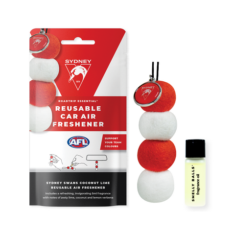 SMELLY BALLS AFL SYDNEY REUSABLE AIR FRESENER