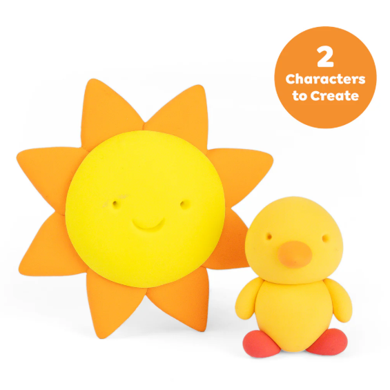 Super Clay Stationery - Sunrise Yellow + Orange