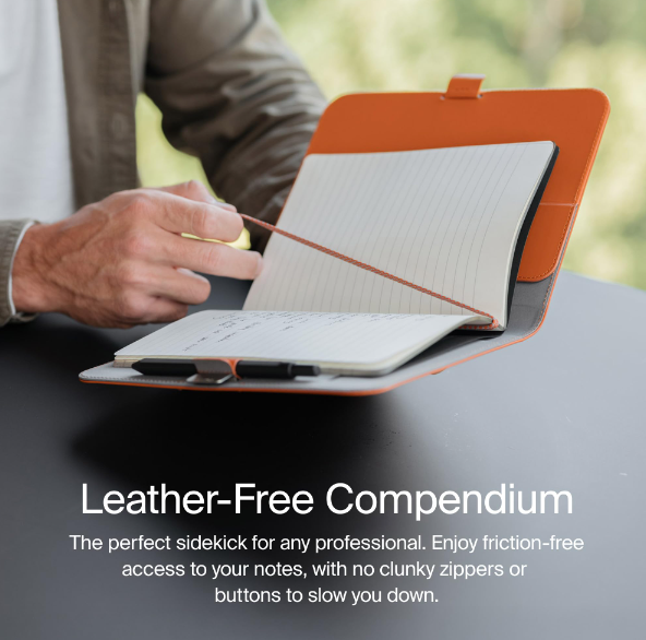 Orbitkey Compendium (Leather Free) Black/A5