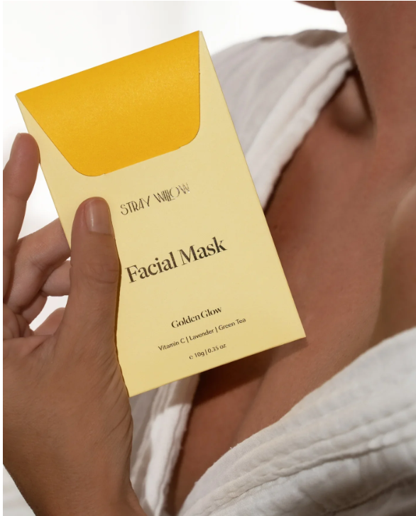 Stray Willow Facial Mask-Golden Glow