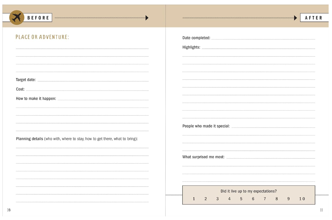 MY BUCKET LIST JOURNAL