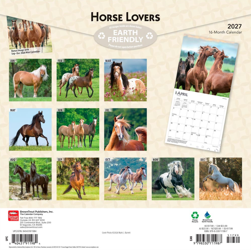 Horse Lovers 2027 Square