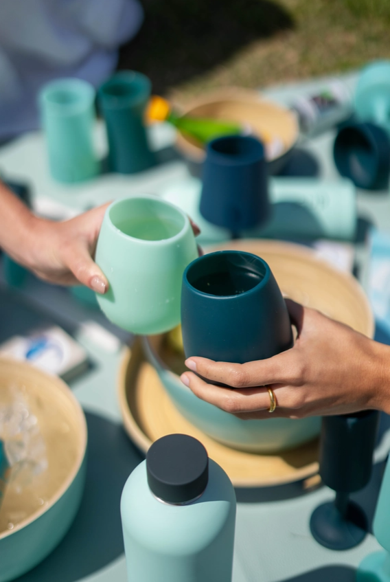 Porter Green Unbreakable Silicone Drinkware