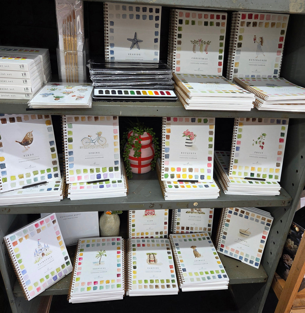 Emily Lex Studio Watercolour Workbooks for the Budding Artist