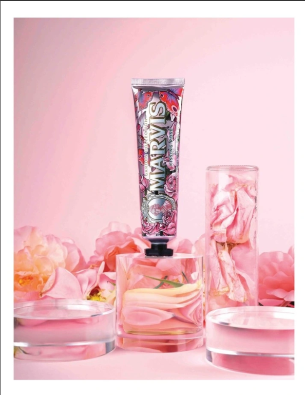 Marvis Garden Collection Kissing Rose Toothpaste
