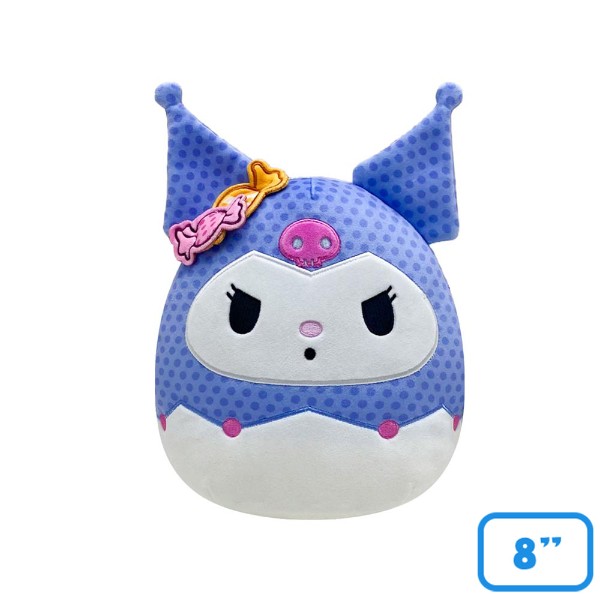 SQUISHMALLOWS HELLO KITTY &amp; FRIENDS 8" HALLOWEEN - KUROMI