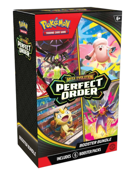 Pokemon TCG Mega Evolutions 3 Perfect Order Booster Bundle 