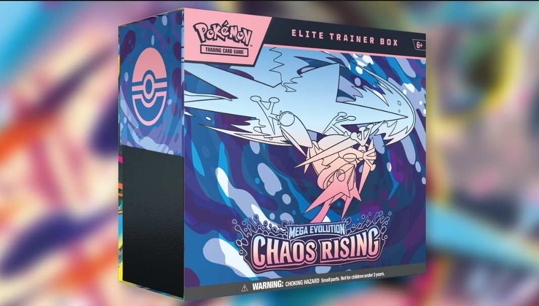 Pokemon TCG Mega Evolutions 4 Chaos Rising Elite Trainer Box 