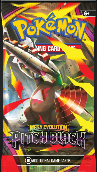Pokemon TCG Mega Evolutions Pitch Black Booster 