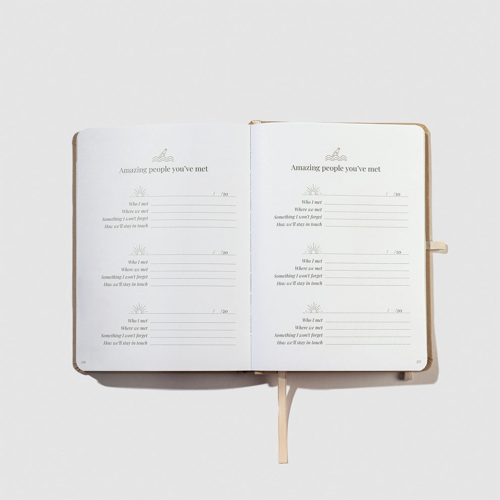 JOURNALFY TRAVEL JOURNAL (FOREST GREEN)