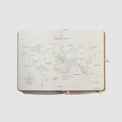 JOURNALFY TRAVEL JOURNAL (FOREST GREEN)
