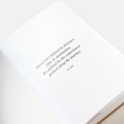 JOURNALFY TRAVEL JOURNAL (SUNLIT SAND)
