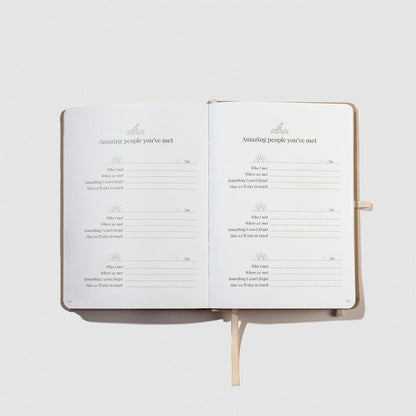 JOURNALFY TRAVEL JOURNAL (SUNLIT SAND)