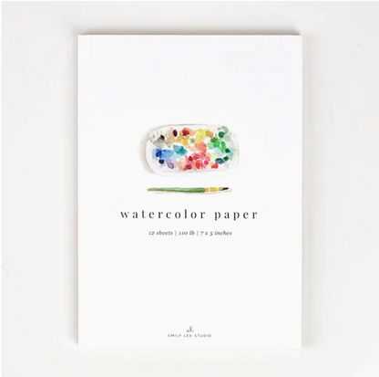 EMILY LEX STUDIO - WATERCOLOUR PAPER - 5X7