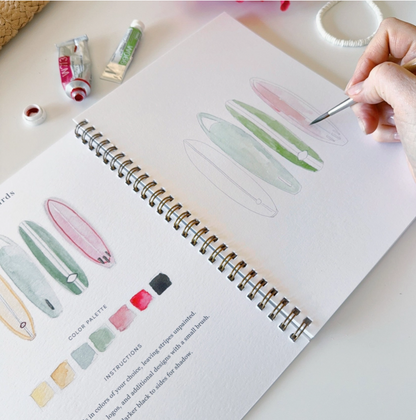 EMILY LEX STUDIO - WATERCOLOUR WORKBOOK - TROPICAL