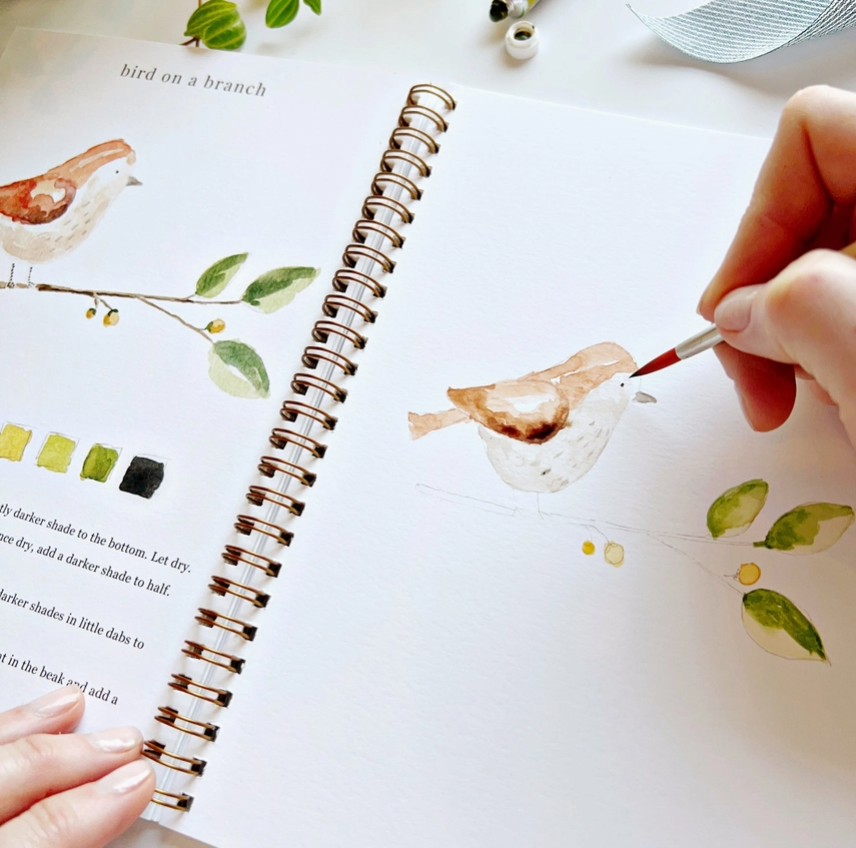 EMILY LEX STUDIO - WATERCOLOUR WORKBOOK - ANIMALS