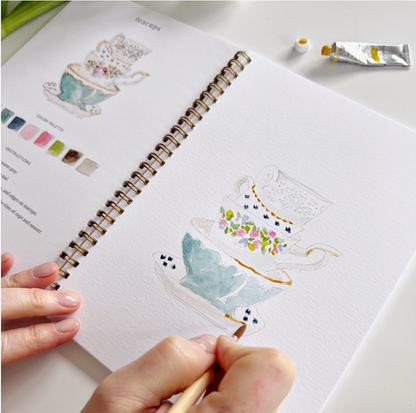 EMILY LEX STUDIO WATER COLOUR WORK BOOK - SPRING