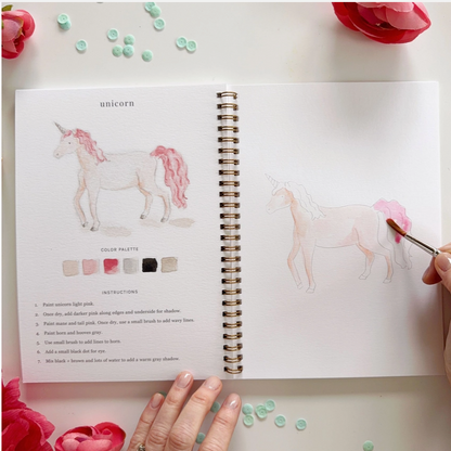 EMILY LEX STUDIO - WATERCOLOUR WORKBOOK - FAIRYTALE