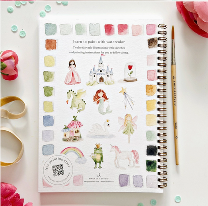 EMILY LEX STUDIO - WATERCOLOUR WORKBOOK - FAIRYTALE