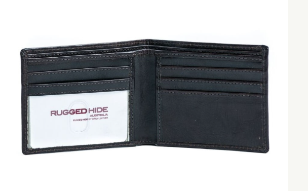 Rugged Hide Jordan - Mens Wallet - Brown