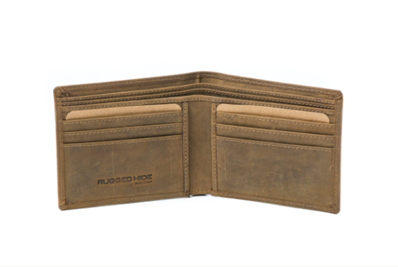 Rugged Hide Axel - Hunter Wallet - Brown