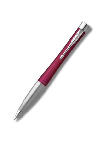 Parker® Urban Ballpoint Pen, Medium Point, 0.7 Mm, Vibrant Magenta Barrel, Blue Ink