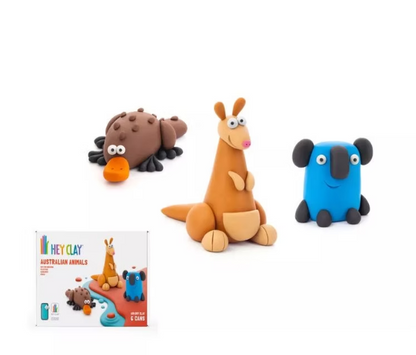 Hey Clay Australian Animals Medium Set (6 Cans)