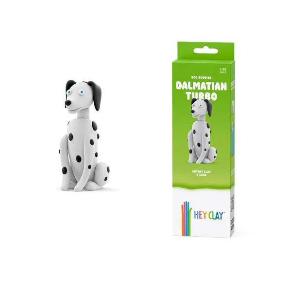 Hey Clay Dog Buddies - Dalmation Turbo