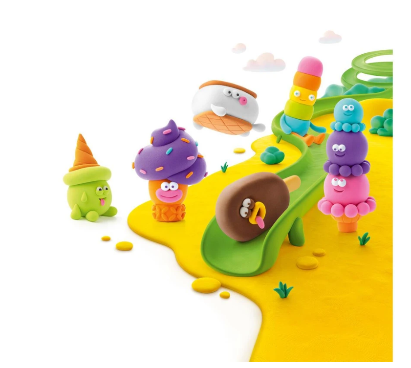 Hey Clay Nice Ice Cream Set (15 cans)