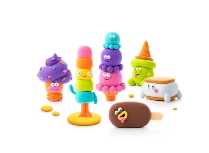 Hey Clay Nice Ice Cream Set (15 cans)