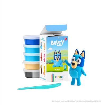Hey Clay Bluey Single Character