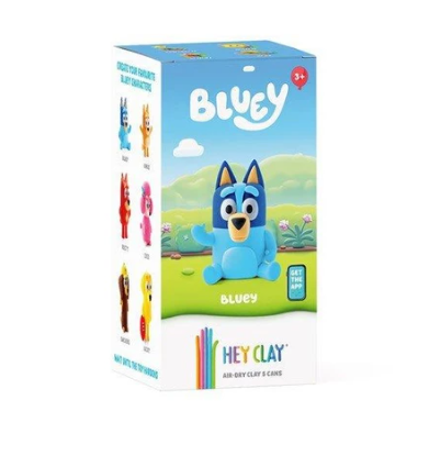 Hey Clay Bluey Single Character