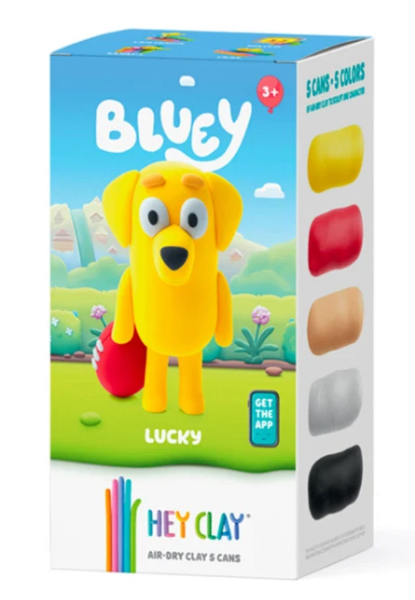 Hey Clay Lucky single character (5 cans)