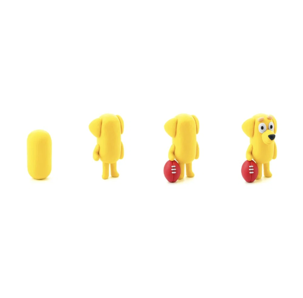 Hey Clay Lucky single character (5 cans)