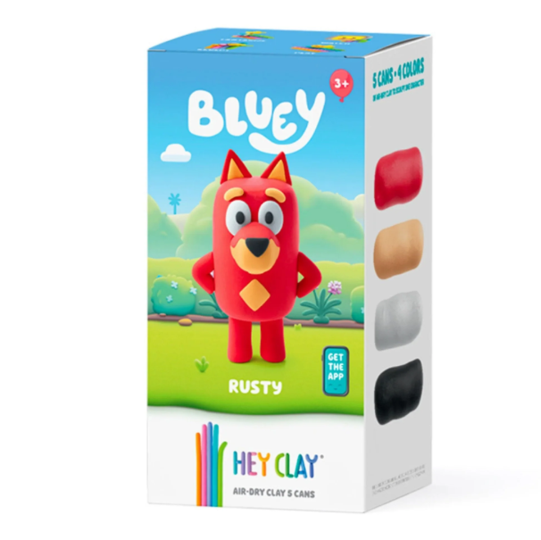 Hey Clay Rusty single character (5 cans)